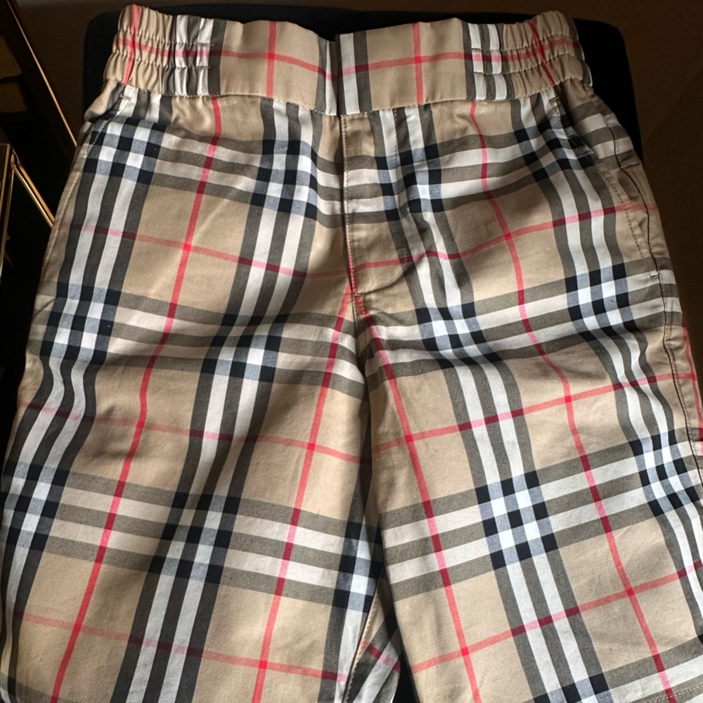 Burberry Checkered Shorts